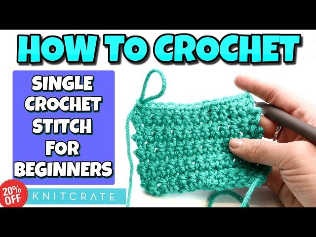 how to single crochet for beginners