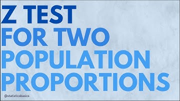 Z-Test for Two Population Proportions