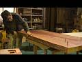 【総集編】日本の職人が高級一枚板テーブルを作り上げるまで / 加工・仕上げ・納品の全記録