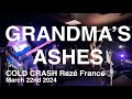 Capture de la vidéo Grandma's Ashes Live Full Concert 4K @ Cold Crash Rezé France March 22Nd 2024