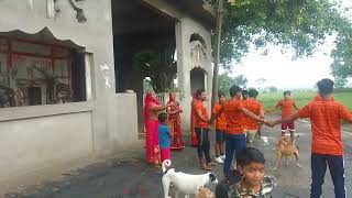 Radha Krishn Mandir Main Shiv Ratri Pr Kawariyon Ka Dance Village Neorai Disst Etah