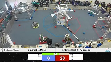Match 14 | PM Session | Kettering Week 0 Rapid React | STATE CHAMPS! RoboZone