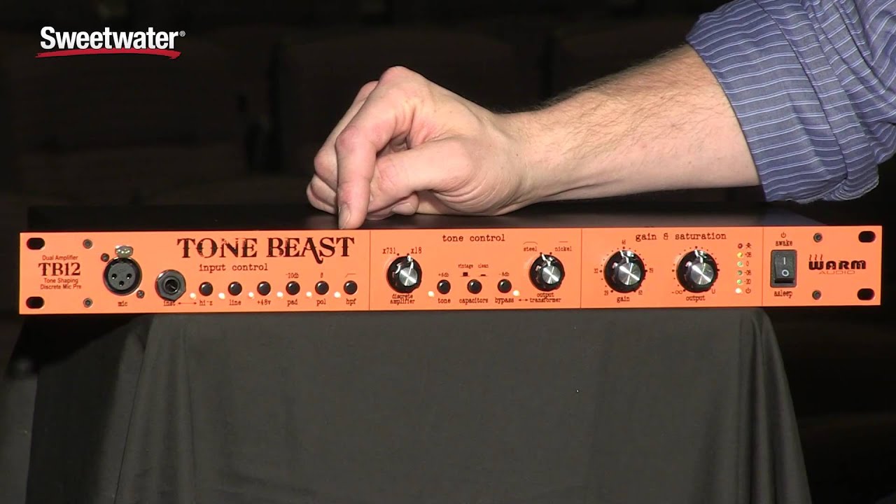 Sweetwater's Warm Audio TB12 Tone Beast Microphone Preamp Overview