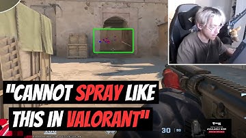 TenZ Explains How CS has Better Spray Mechanism than Valorant