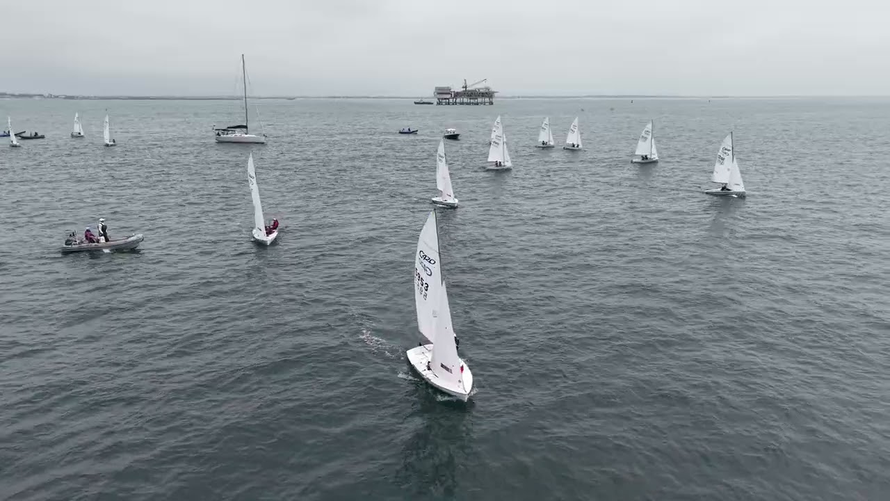 ⁣2026 C420 Nationals   Day 2   Race 4   Yellow Fleet start