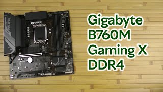 Розпаковка Gigabyte B760M Gaming X DDR4