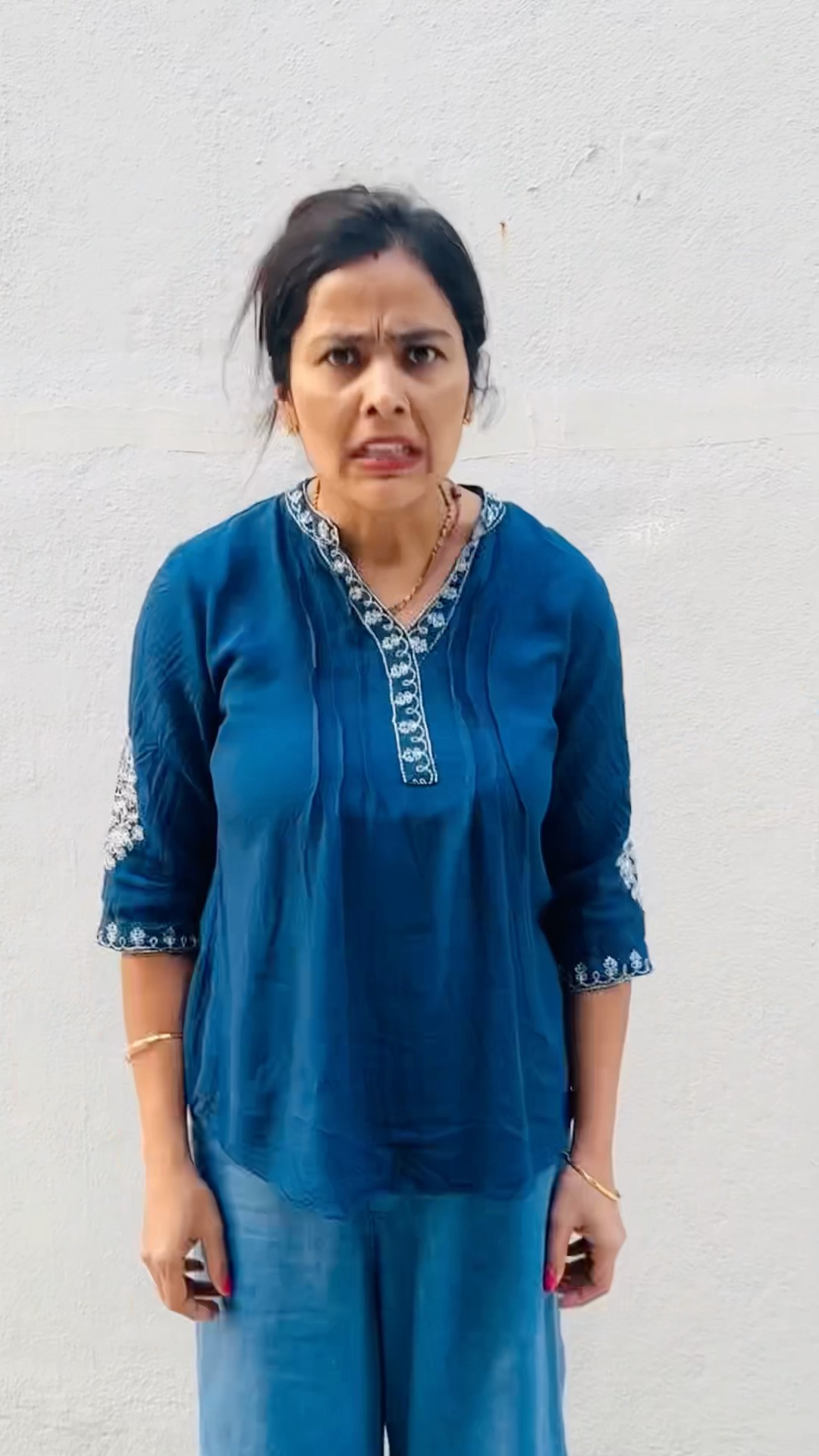 Mummy kya dekh kar darr gyi? #samayranarula #shorts funny video