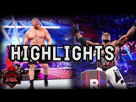 BOBBY LASHLEY VS BROCK LESNAR HIGHLIGHTS