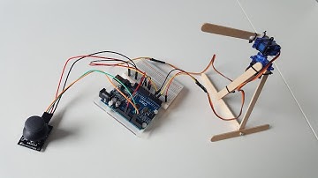How to make a simple 2 way robotic arm using 2 servos and a joystick (arduino tutorial, incl sketch)