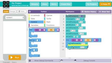 Getting Started with App Lab: Turtle