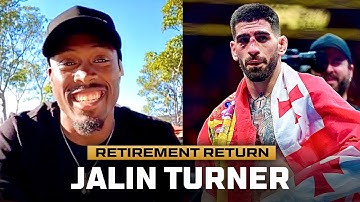 JALIN TURNER Talks Return From Retirement at UFC 323 | Predicts Ilia Topuria