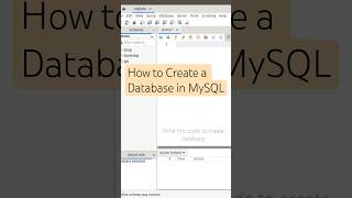How to Create a Database in MySQL