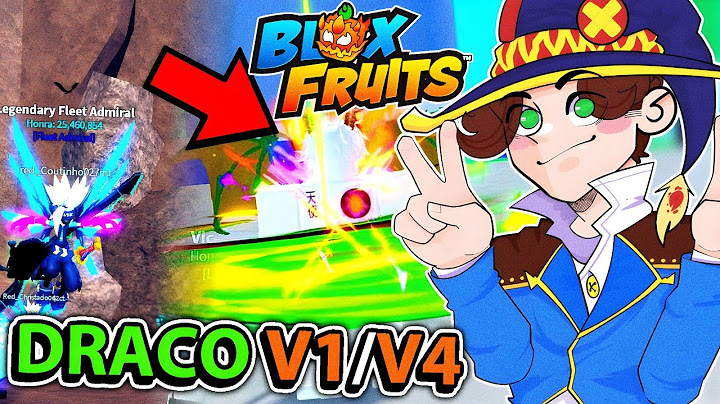 COMO PEGAR NOVA RAÇA DRACO DO V2 AO V4 NO BLOX FRUITS!