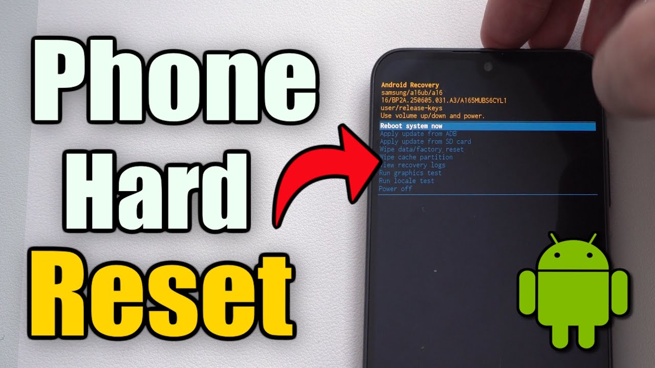 How to Hard Reset an Android Phone (Samsung & Pixel) - YouTube