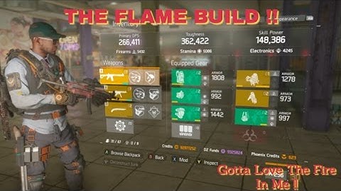 The Division - 1.6 Best PvP Firecrest Build ! The Flame Is One Within You !! In Depth Guide