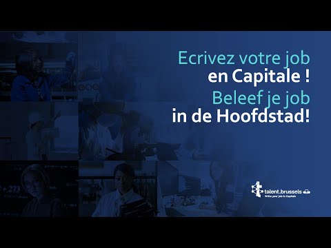 Travailler pour la Région de Bruxelles-Capitale / Werken voor het Brussels Hoofdstedelijk Gewest
