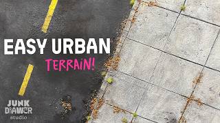 Crafting a Miniature Street for the Tabletop! // JunkDrawer Bonus Episode!