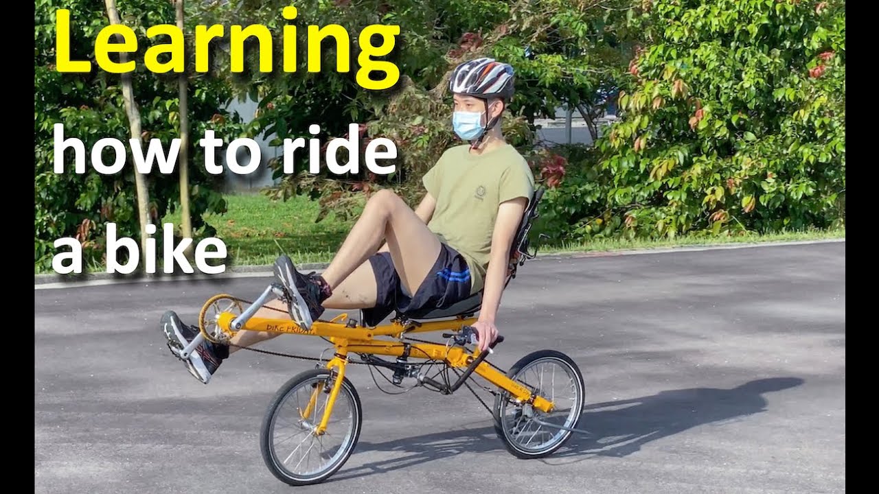 Learning how to ride a bicycle in 4K - YouTube