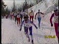 1988 03 17 Кубок мира Холменколлен лыжные гонки 30 км женщины классический стиль