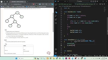 DSA with C++ | CODEPTIT | Cây nhị phân | DSA11004 - Duyệt cây theo mức