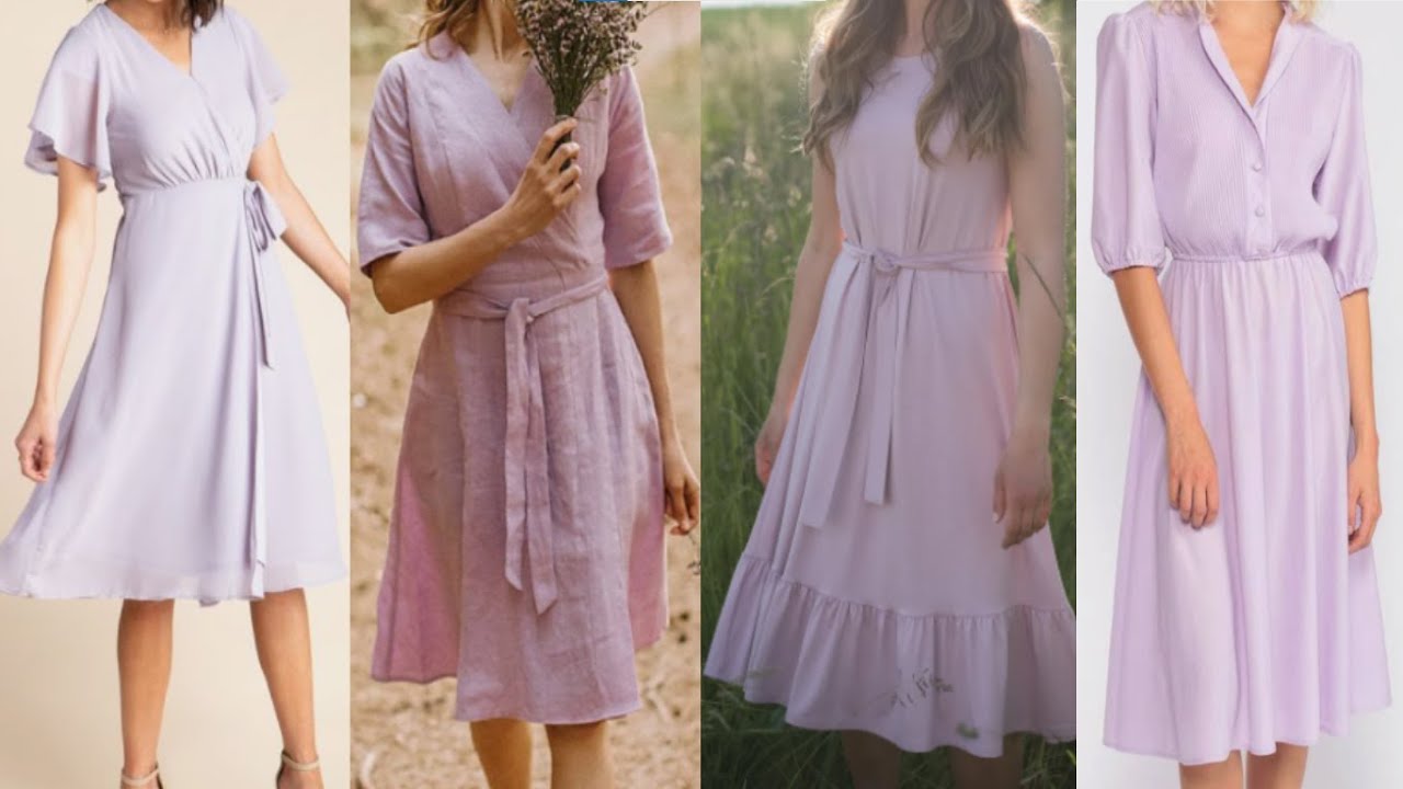 Casual Lavender Dresses For All Occasions| All Kinds Of Lavender ...
