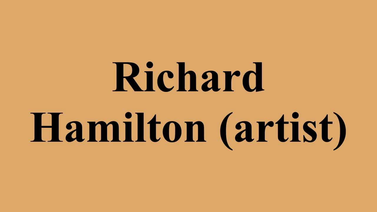 Richard Hamilton (artist)