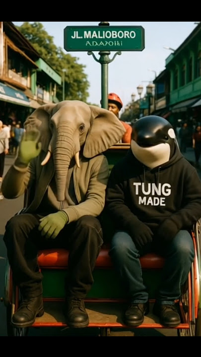 Anomali rap di Malioboro Yogyakarta #tungtungtungsahur #brainrot
