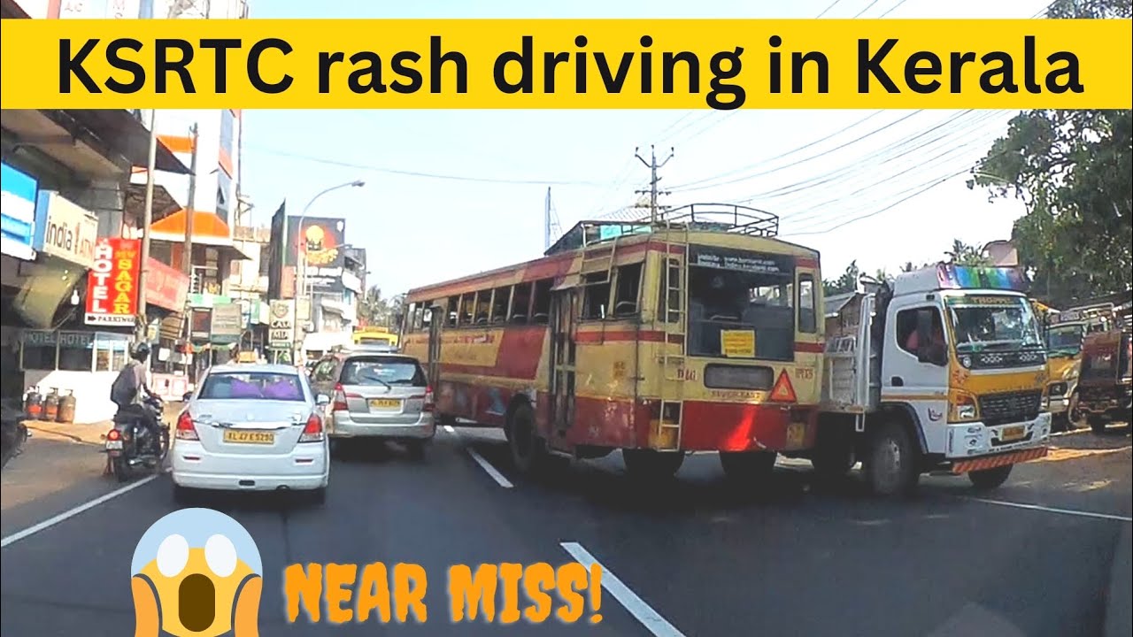 KSRTC rash driving Kerala