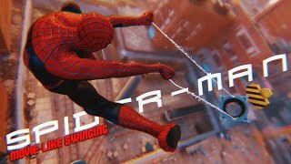 Movie-like Web Swinging - &quot;Spider-Man&quot; (2004) | Spider-Man Remastered with Mods