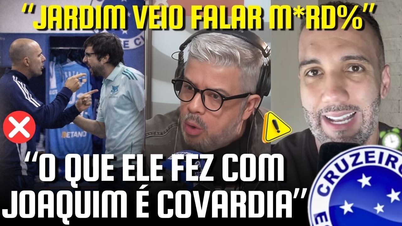 “COVARDIA COM JOAQUIM!” — JORNALISTA DETONA JARDIM AO VIVO! - 
