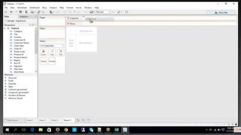 Context Filters in Tableau