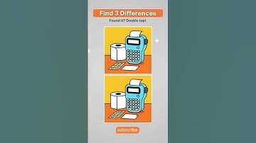 🤯 Spot 3 Differences: Can You Solve This FAST?