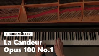 "La Candeur" 25 Progressive Studies Op. 100 No. 1 by F. Burgmüller