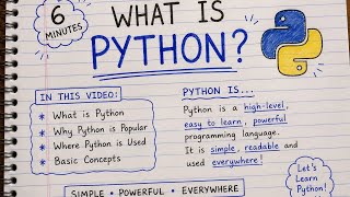 What is Python? Learn Python in 6 Minutes 🚀