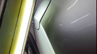 Lexus RX300 - ремонт вмятины без покраски на кузове автомобиля