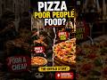 Pizza poor people food ?? 🍕 #foodhistory #history #india