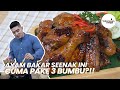 Ayam bakar viral cuma 3 bahan  ayam bakar kecap