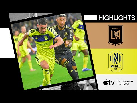 Los Angeles FC Nashville SC Goals And Highlights