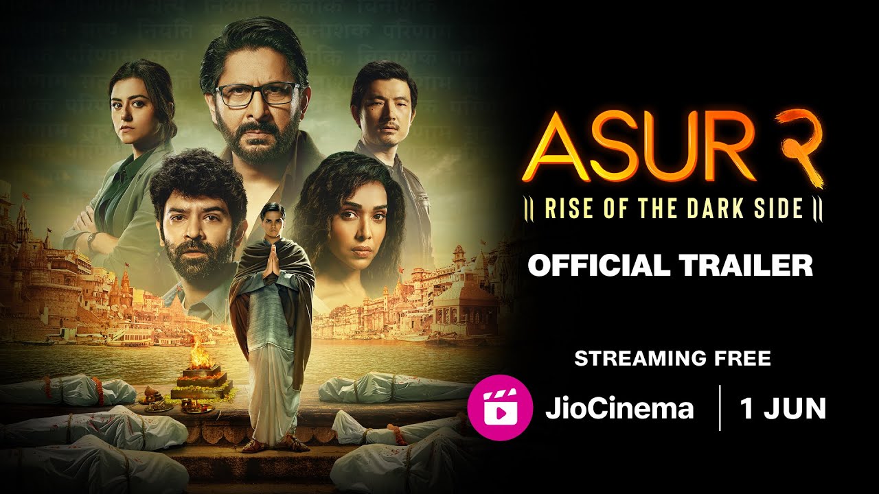 Asur 2 - Official Trailer JioCinema Arshad Warsi Barun Sobti Streaming Free 1 June