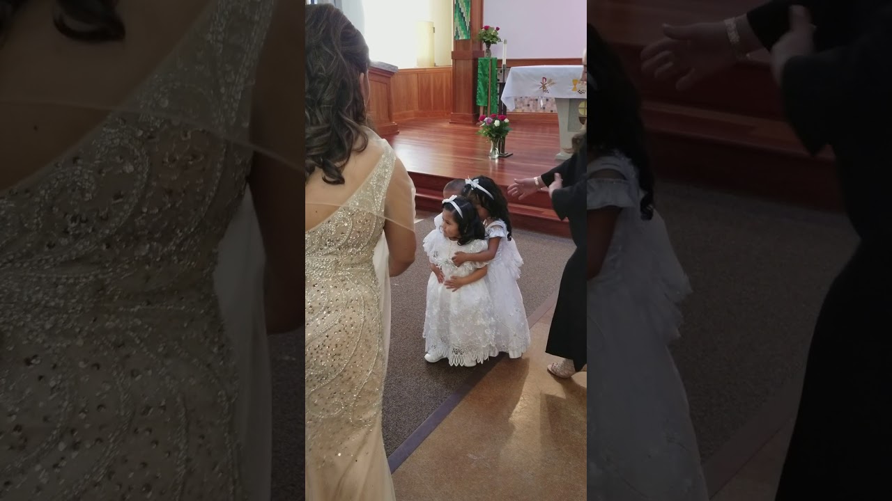 Bautizo de mis cuates y mi ñeta junior Vanessa joseline Celeste Anguiano