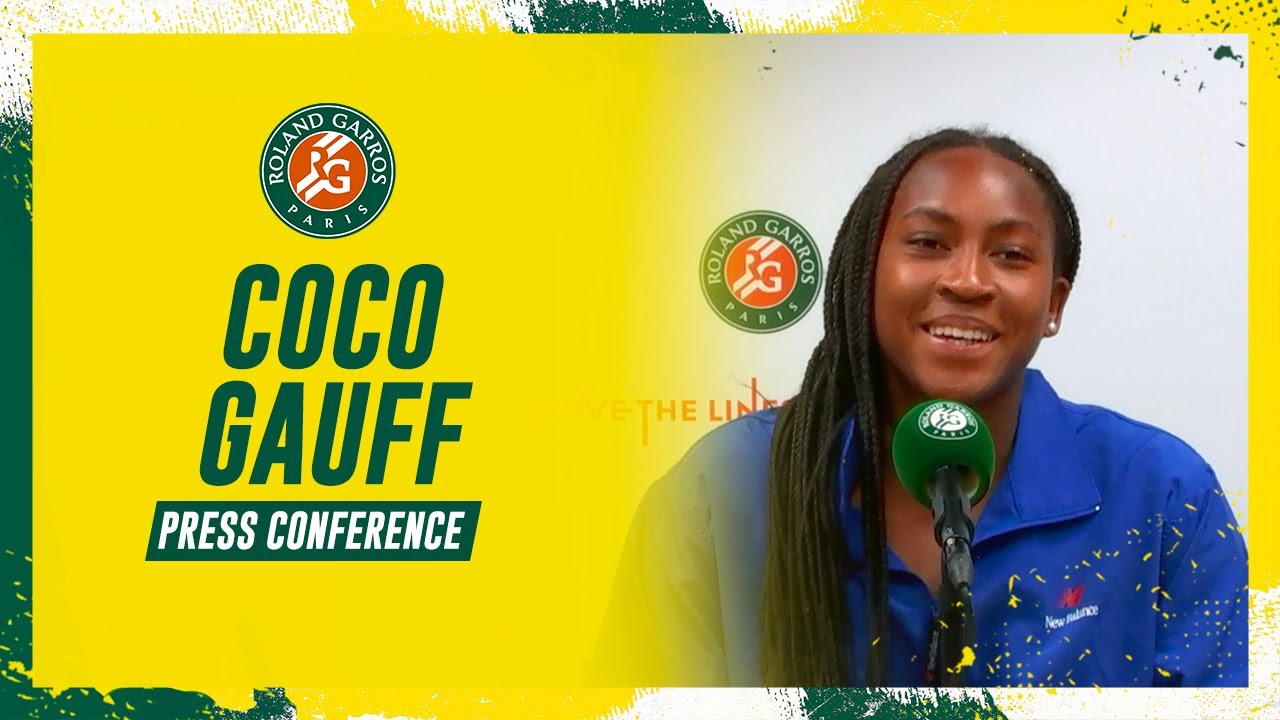 Coco Gauff Press Conference after Round 4 I RolandGarros 2023 YouTube