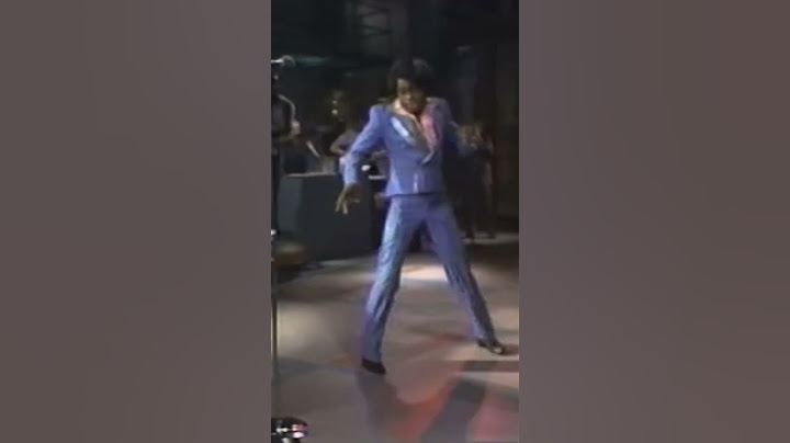 James Brown GLIDES across the dance floor!!! The godfather of soul brother number one #jamesbrown