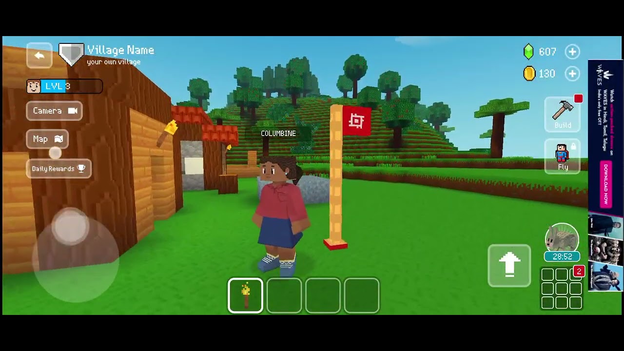 I play block craft 3d