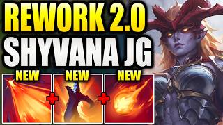 RIOT REWORKED SHYVANA JUNGLE AGAIN... This Build is INSANE!
