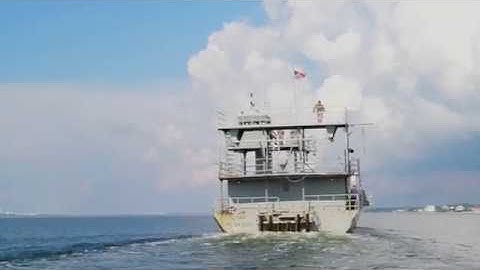 8th SOS and Maritime Operations conduct testing on CV-22 deck-landing vessel