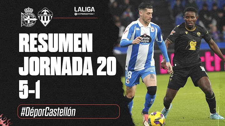 Resumen J20: RC Deportivo 5-1 CD Castellón (19-12-2024)