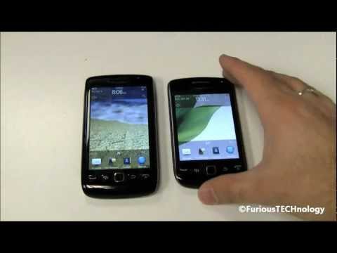 Blackberry Torch 9860 Touch vs Blackberry Curve 9380 Touch - FACE OFF!