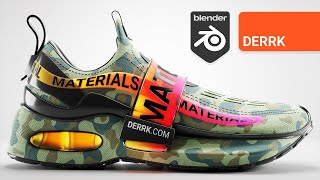 Practical Material Development in Blender