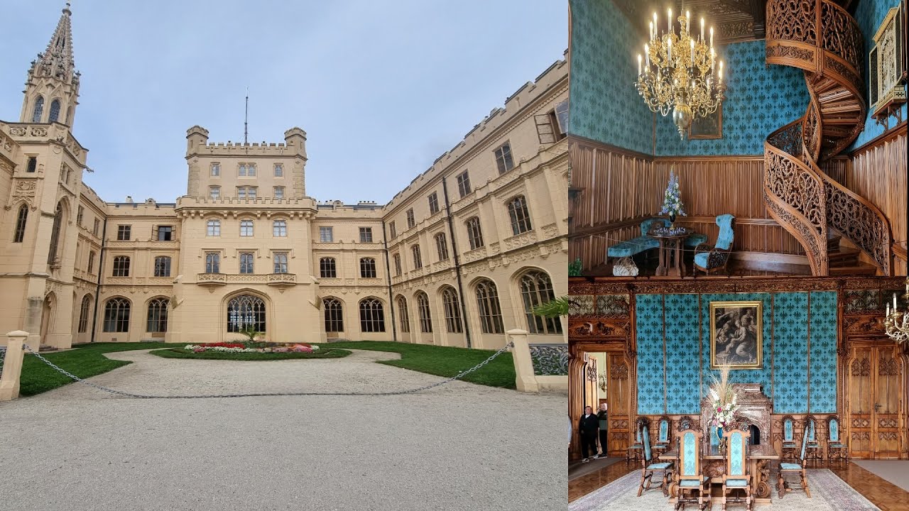 Zámek Lednice. Nejkrásnější Zámek v ČR! Pojďte si ho s námi projít. Fridge lock.