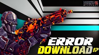 MODERN COMBAT 5 - HOW TO RESOLVE MY JSON'S DOWNLOAD ERROR 🏷️⚙️🙌